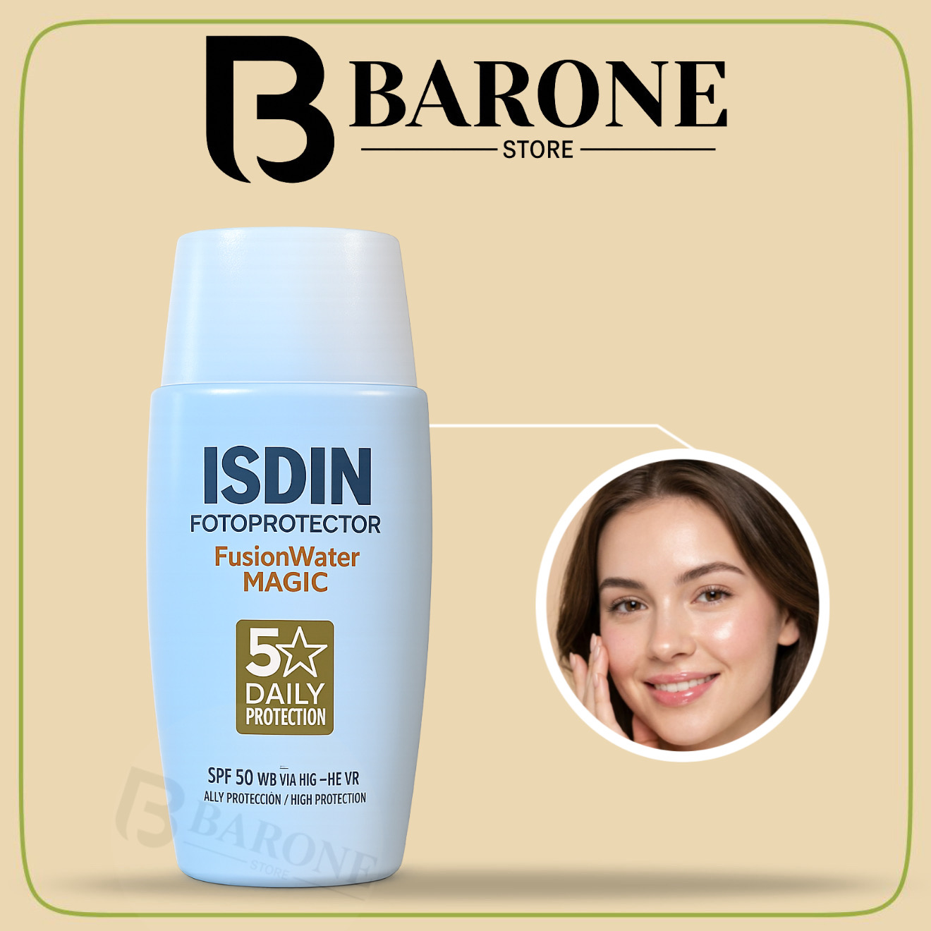 ضدآفتاب مجیک‌،فیوژن واتر ایزدین(اورجینال✅)